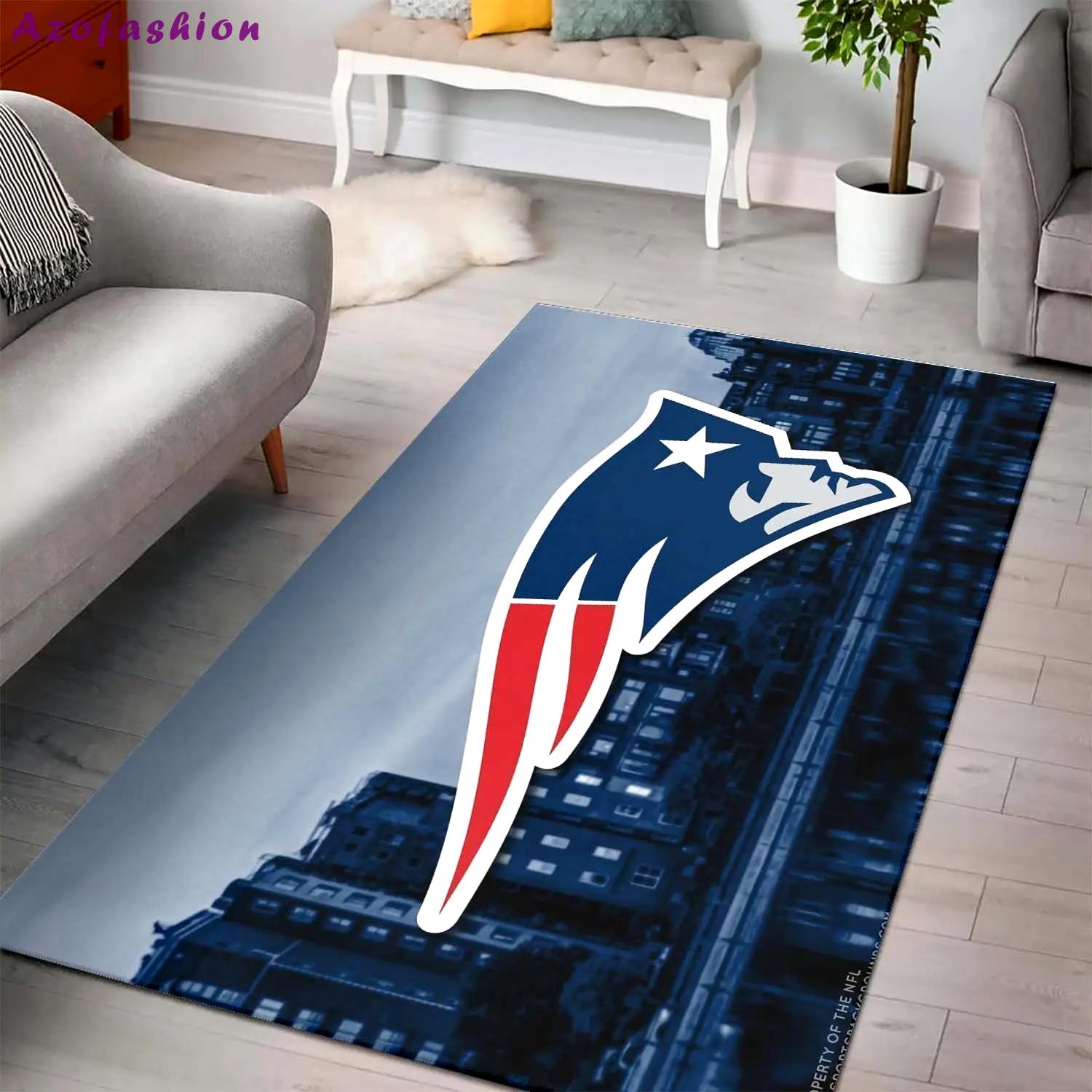 New england patriots nfl football carpet living room rug regtangle carpet v793 Rectangle Rug