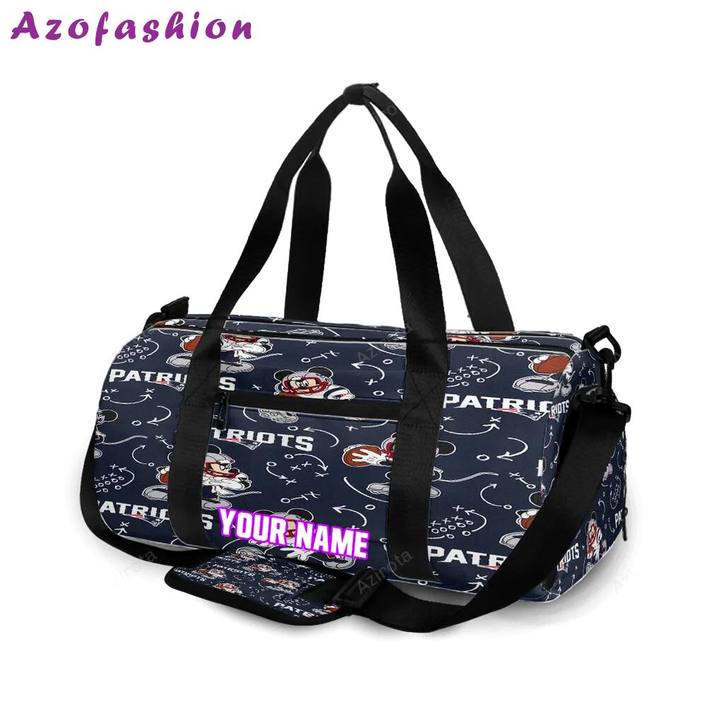 New england patriots11 personalized name travel bag gym bag 120 Travel Bag