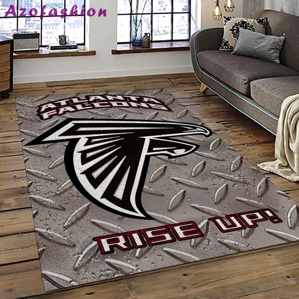Nfl atlanta falcons football team logo sport carpet area rug home decor best gift for friends atfl1 Rectangle Rug