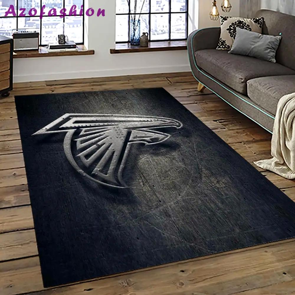 Nfl atlanta falcons football team logo sport carpet area rug home decor best gift for friends atfl42 Rectangle Rug