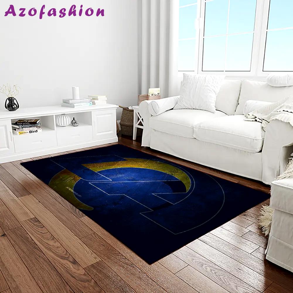 Nfl los angeles rams football team logo rectangle area rug lar57 Rectangle Rug