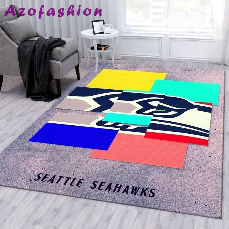 Nfl seattle seahawks football sport rug living room home decor area rug 28 Rectangle Rug