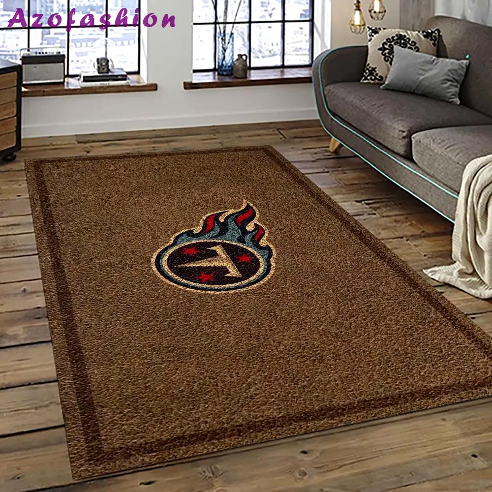 Nfl tennessee titans football team logo sport carpet area rug home decor best gift for friends tt76 Rectangle Rug