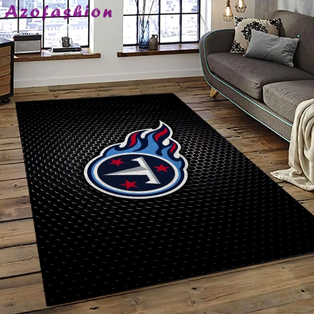 Nfl tennessee titans football team logo sport carpet area rug home decor best gift for friends tt78 Rectangle Rug