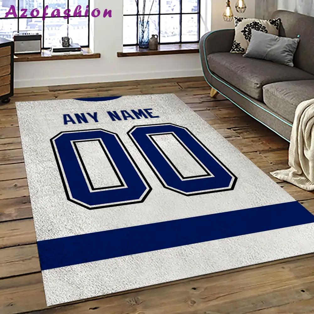 Nhl tampa bay lightning hockey team logo sport carpet rectangle area rug for living room tbl18 Rectangle Rug