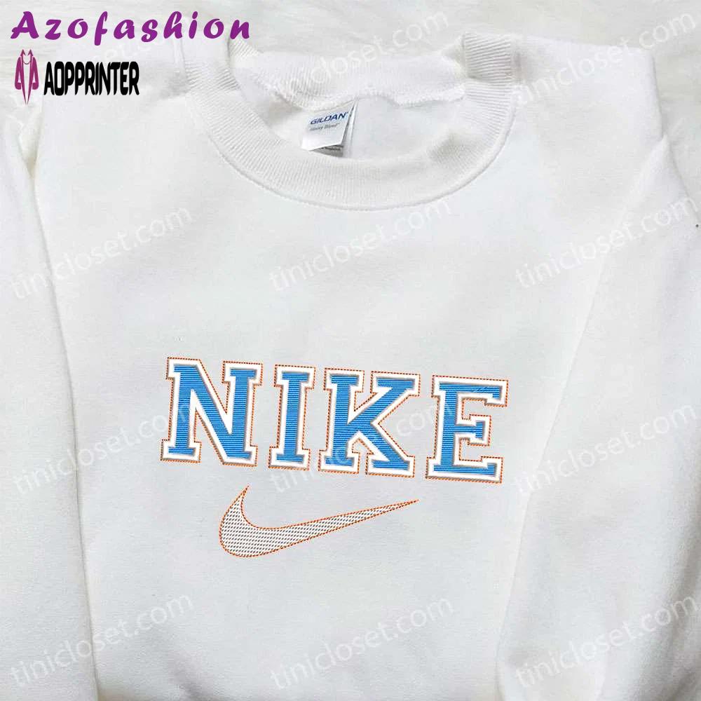 Nike embroidered shirt: stylish & personalized gift for family Embroidered Shirt