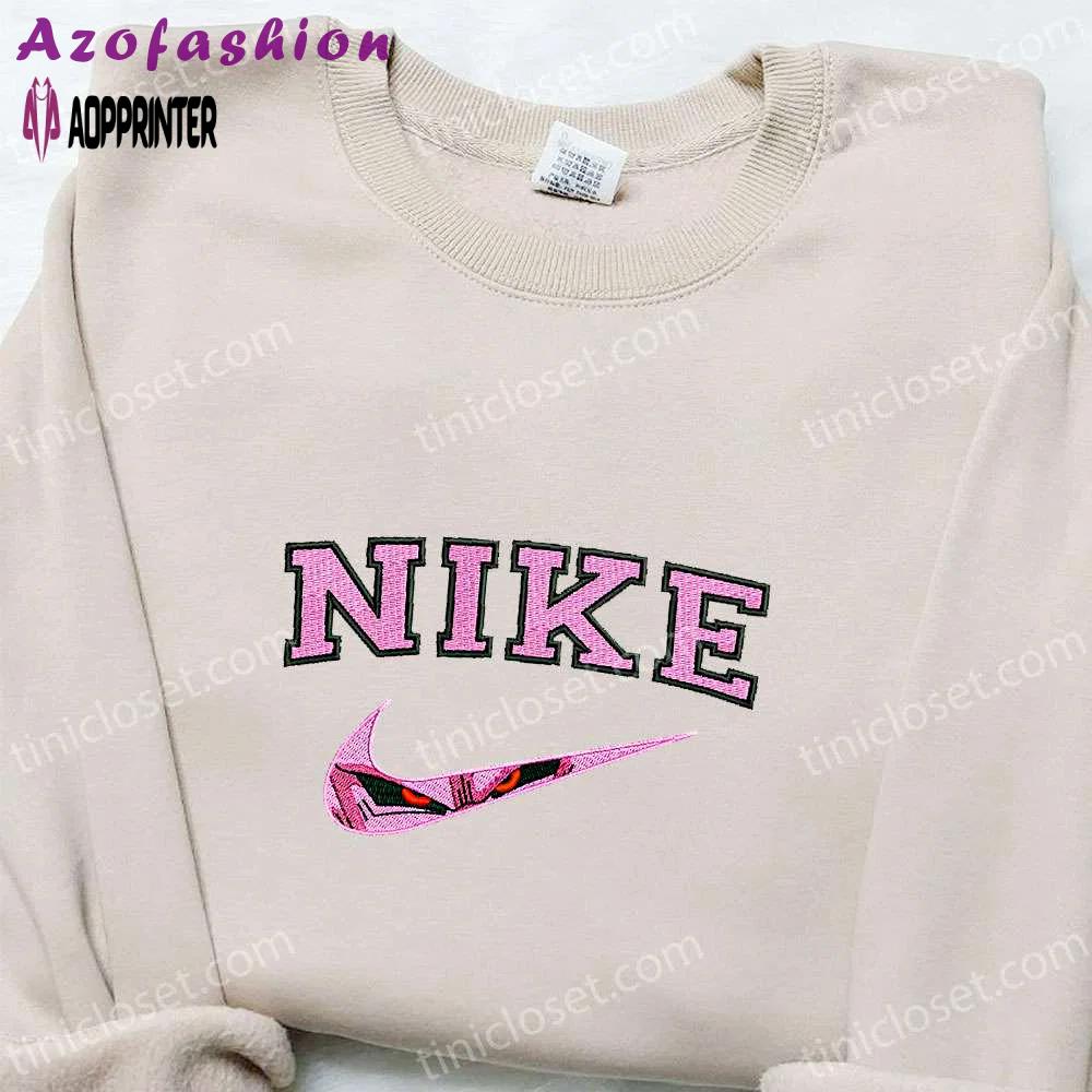Nike x frieza anime embroidered sweatshirt – dragon ball shirt perfect family gift Embroidered Shirt