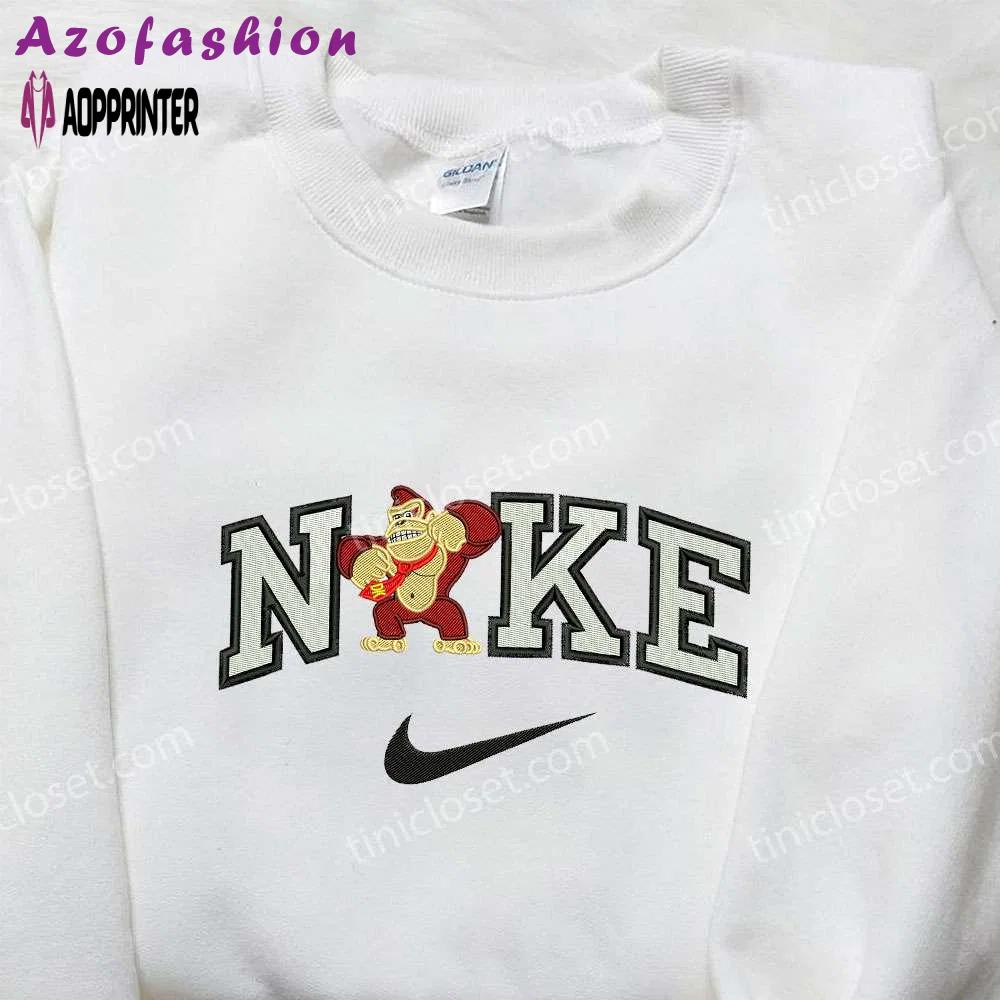 Nike x kingkong embroidered shirt – movie inspired nike shirt Embroidered Shirt