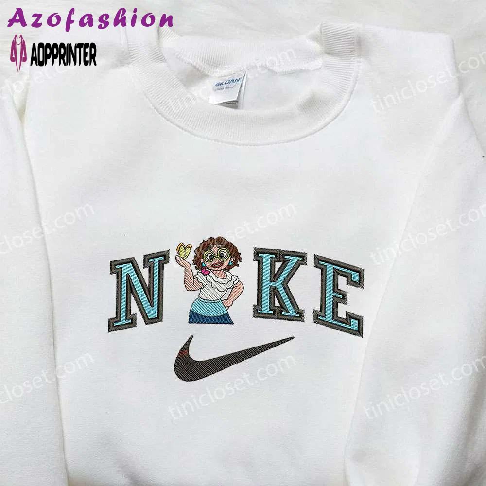 Nike x mirabel madrigal & encanto disney movie embroidered shirts – inspired nike embroidery Embroidered Shirt