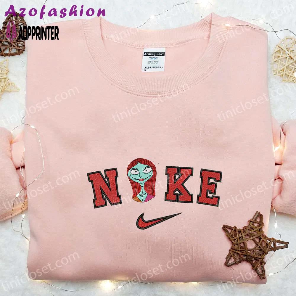 Nike x sally face & nightmare before christmas embroidered shirts – unique nike inspired designs Embroidered Shirt