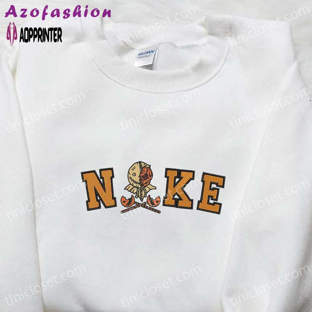 Nike x trick r treat sam embroidered hoodie: amazing halloween sweatshirt Embroidered Shirt