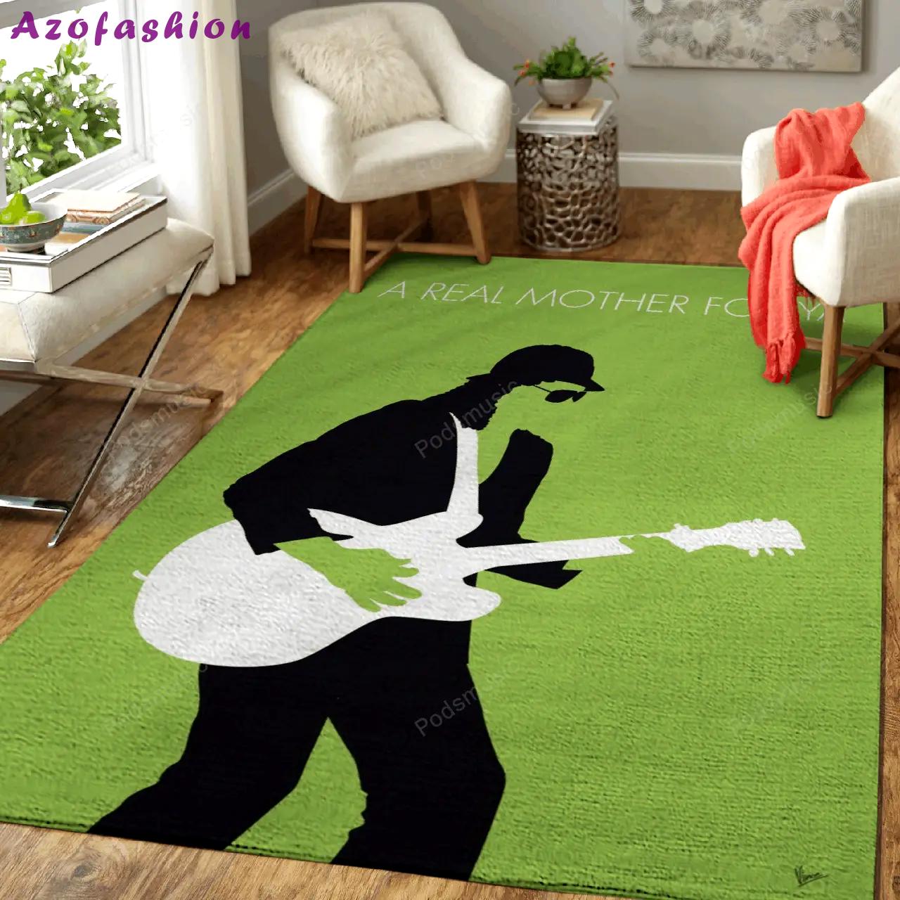 No106 my johnny guitar watson minimal music artwork minimal music artworks art for fans area rug living room carpet Rectangle Rug