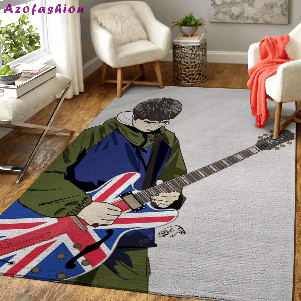 Noel gallagher list music art for fans area rug living room carpet rug regtangle carpet floor decor home decor Rectangle Rug