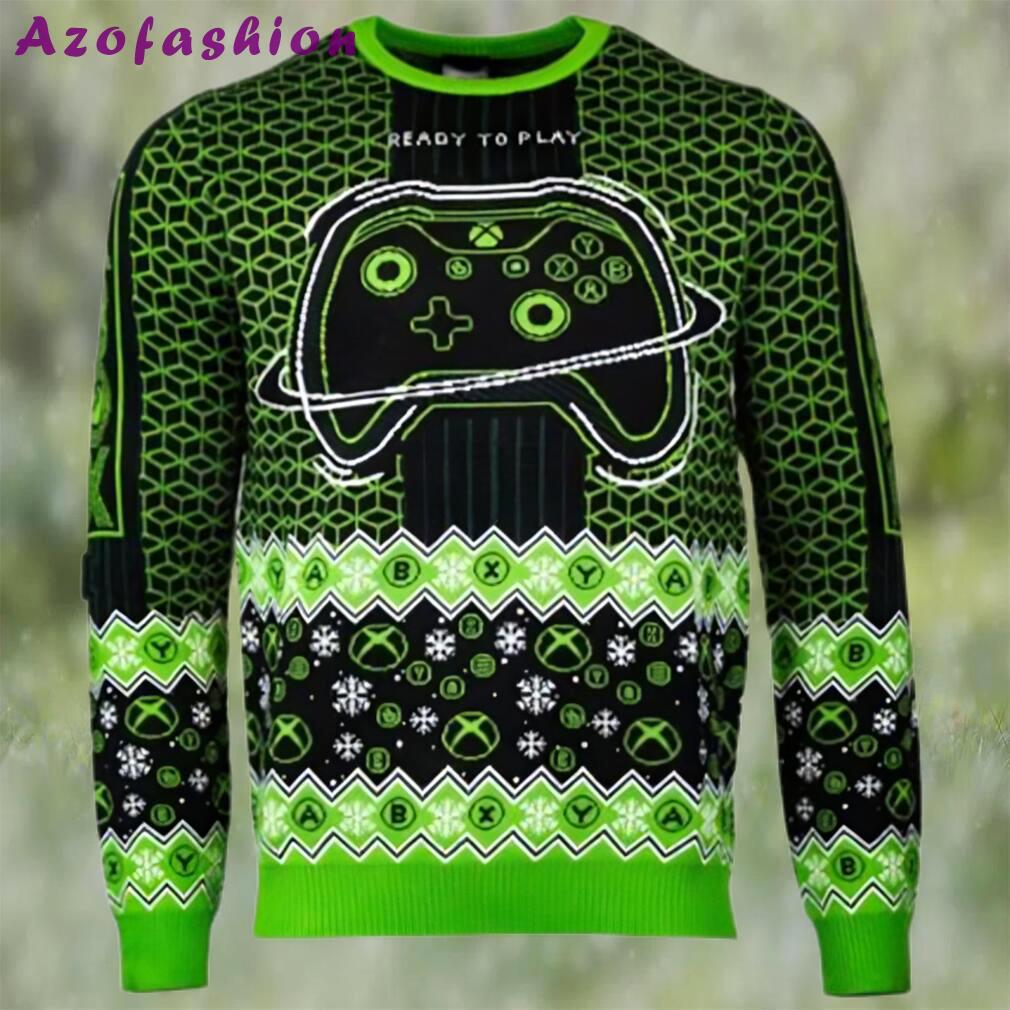 Official xbox ready to play ugly christmas sweater Christmas Ugly Sweater