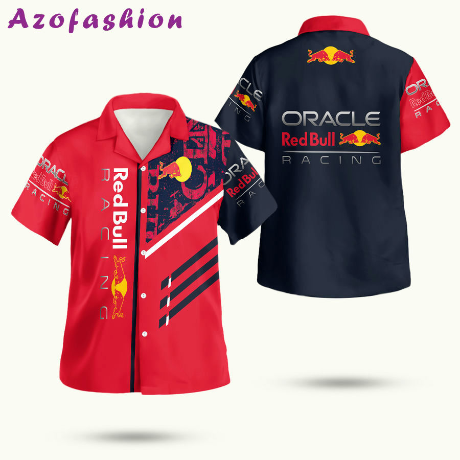 Oracle red bull racing f1 hawaiian shirt Hawaii Shirt Shorts & Flip Flops