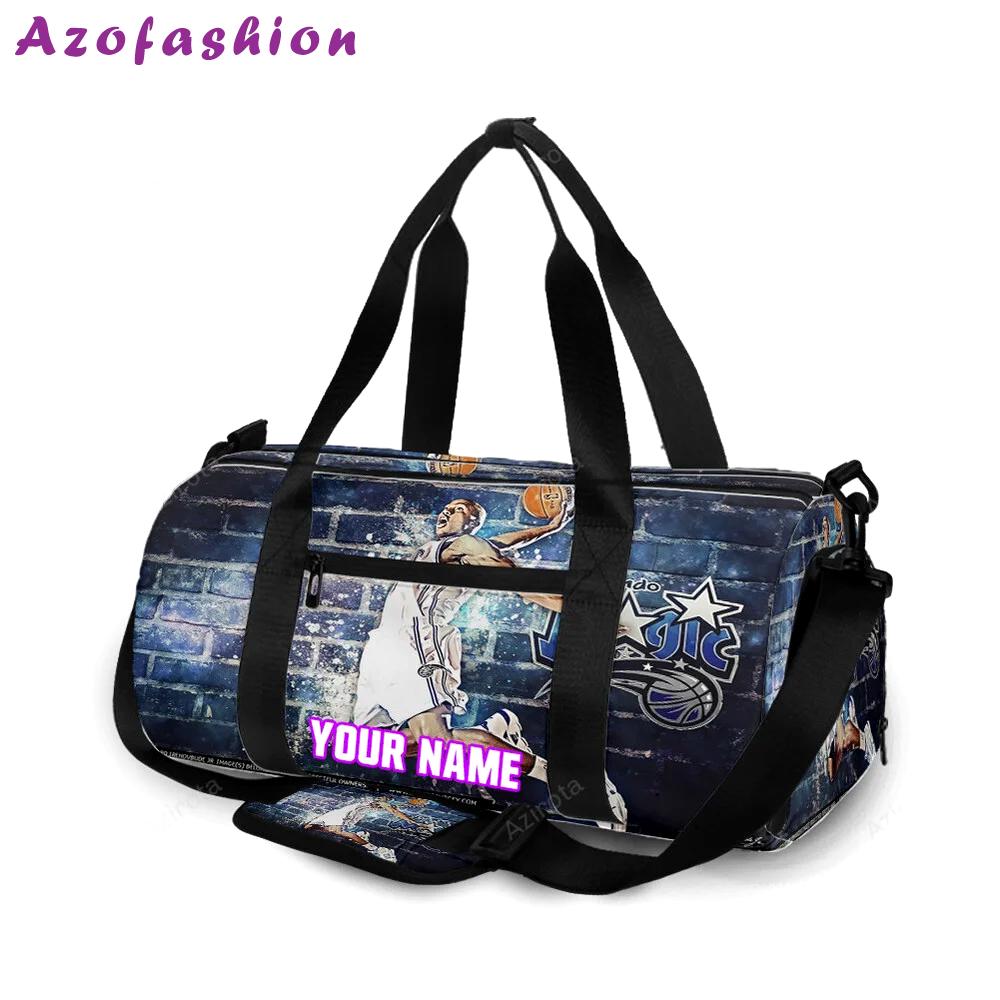 Orlando magic dwight howard4 personalized name travel bag gym bag 865 Travel Bag