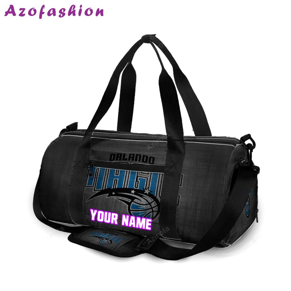 Orlando magic gray personalized name travel bag gym bag 560 Travel Bag