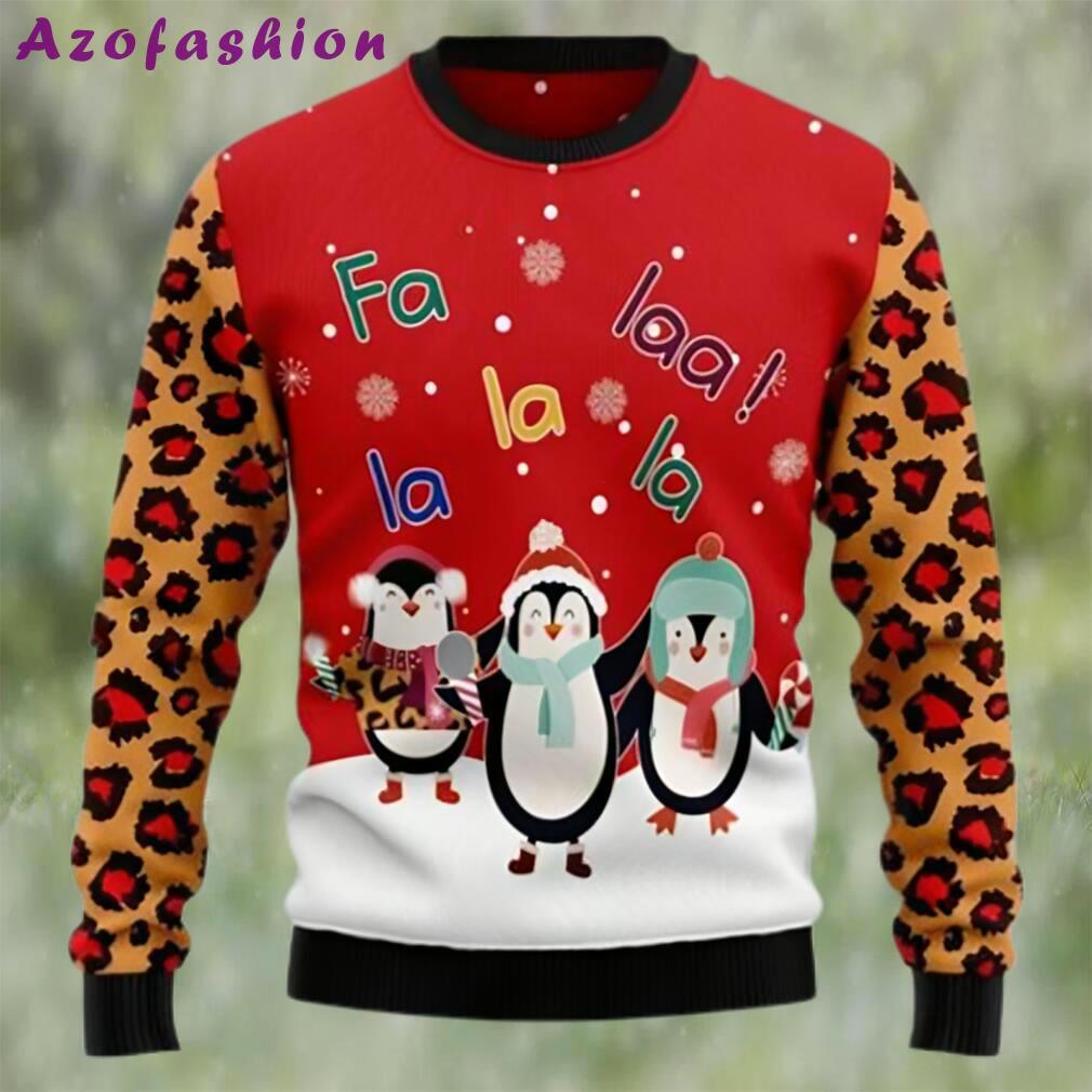 Penguin christmas song cute penguin ugly christmas sweater Christmas Ugly Sweater