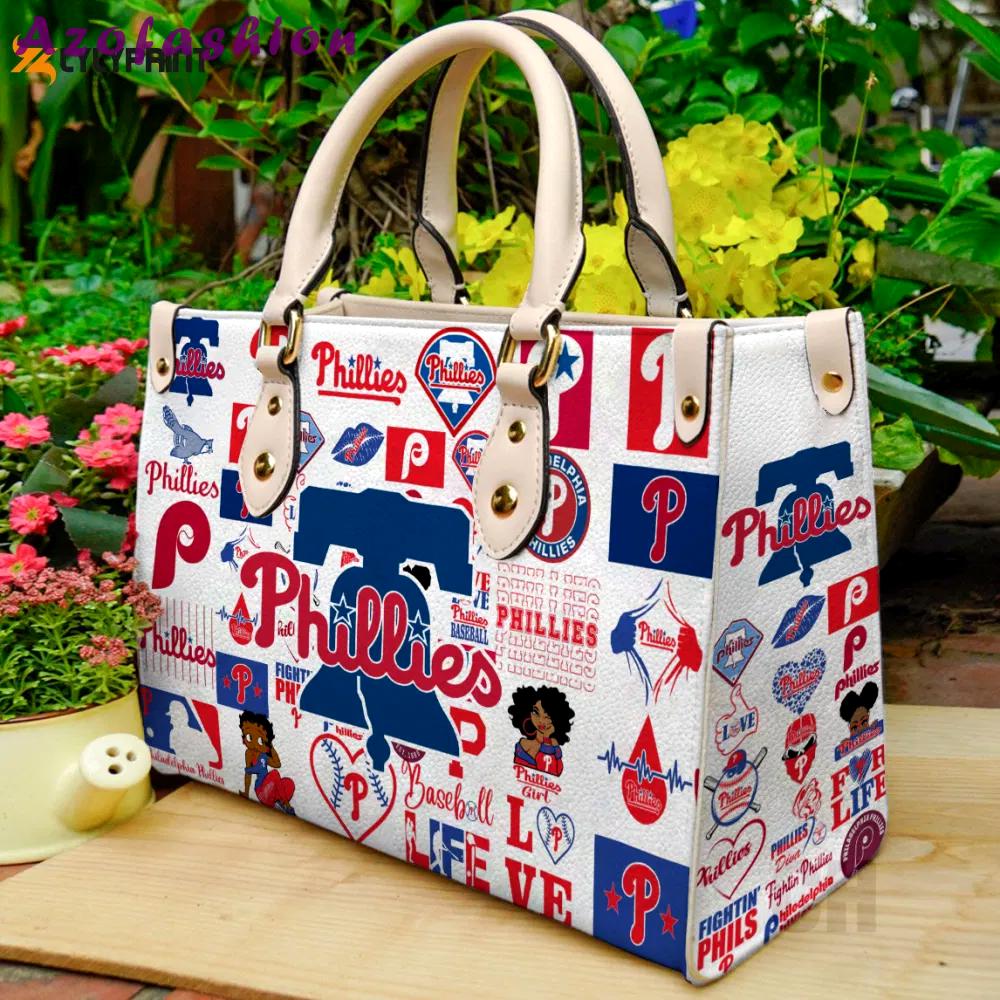 Philadelphia phillies leather bag for women gift 2213 Women Leather Hand Bag