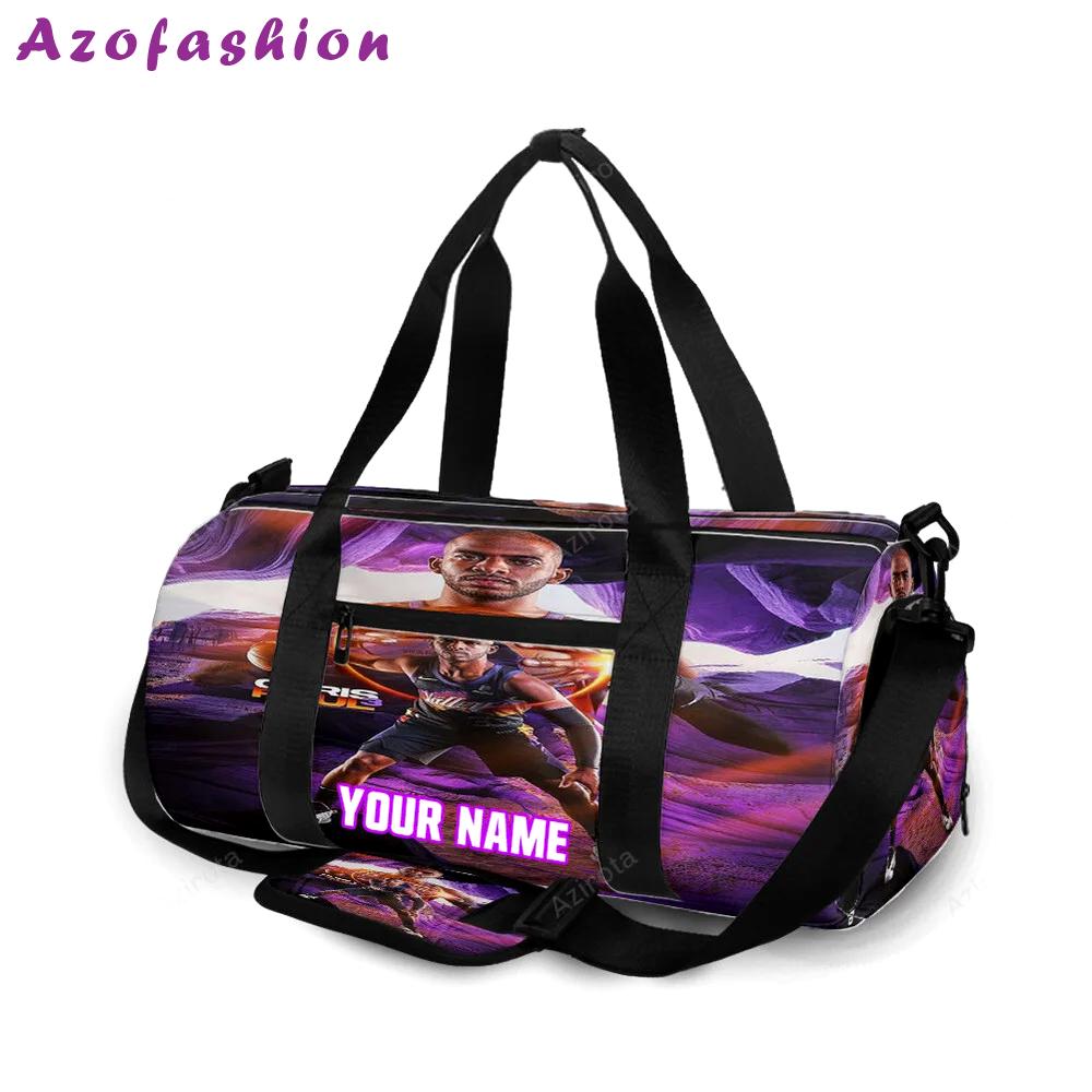 Phoenix suns chris paul v9 personalized name travel bag gym bag 2202 Travel Bag