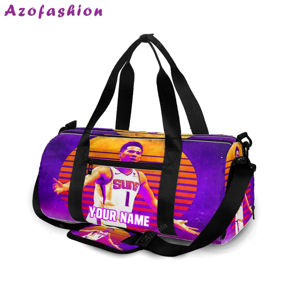 Phoenix suns devin booker 1 v12 personalized name travel bag gym bag 2214 Travel Bag