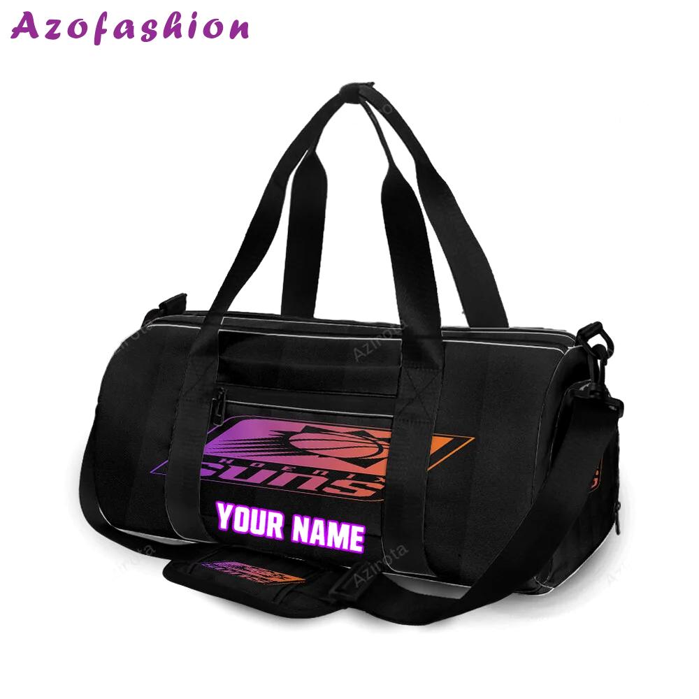 Phoenix suns emblem v4 personalized name travel bag gym bag 2638 Travel Bag