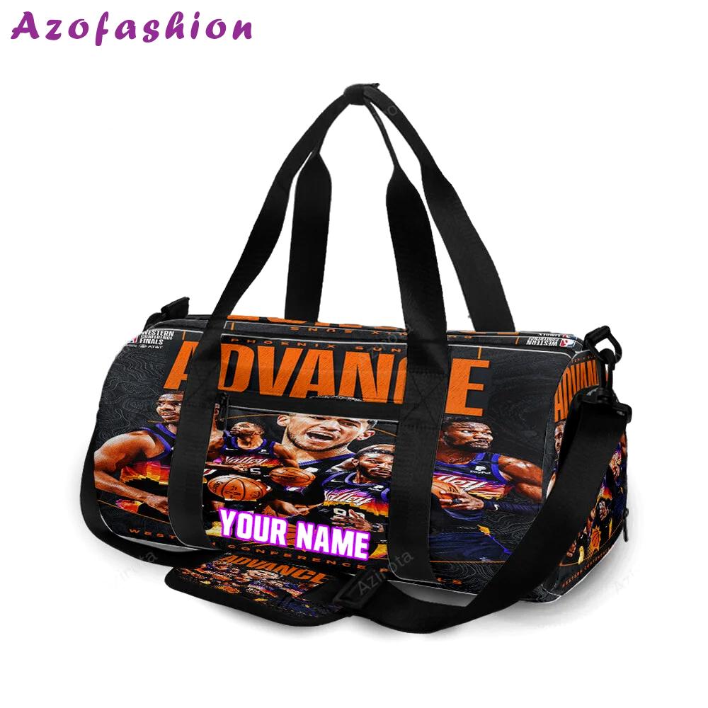 Phoenix suns team v15 personalized name travel bag gym bag 2324 Travel Bag