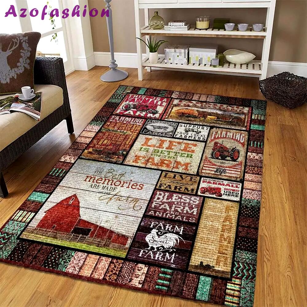 Piglet 2area rug living room rug home decor Rectangle Rug