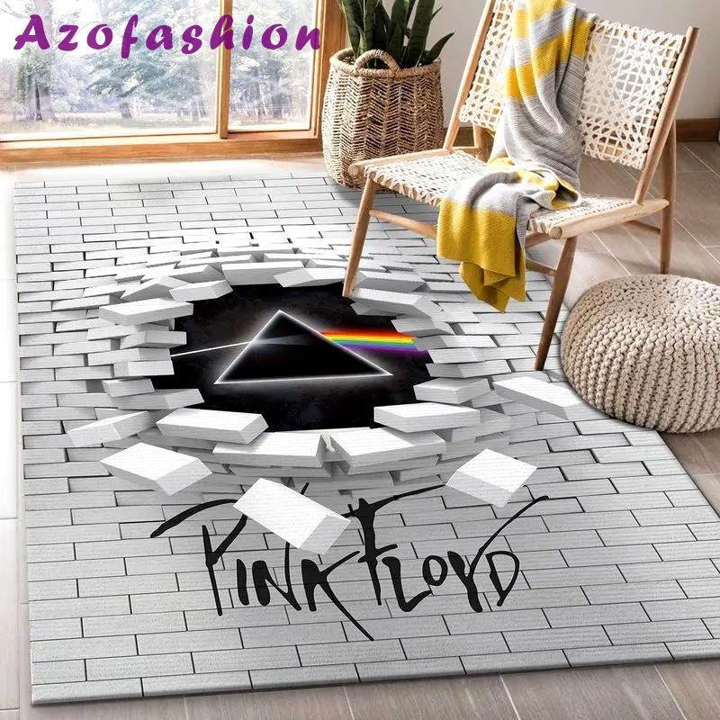 Pink floyd band 33 area rug living room and bed room rug rug regtangle carpet floor decor home decor Rectangle Rug