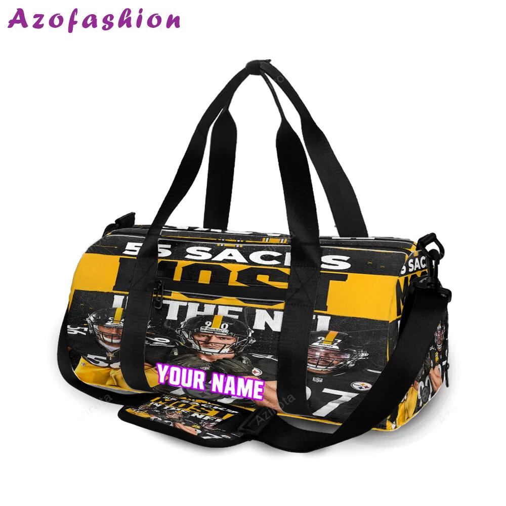 Pittsburgh steelers players team m3 personalized name travel bag gym bag 670 Travel Bag