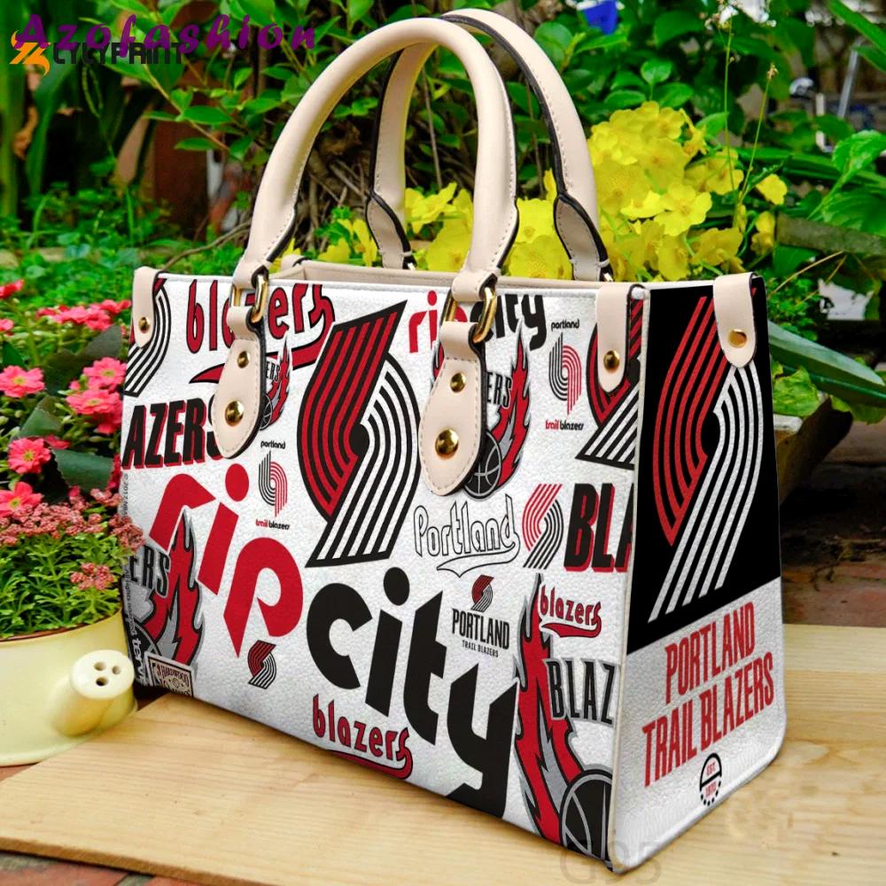 Portland trail blazers a1 leather bag g95 1386 Women Leather Hand Bag