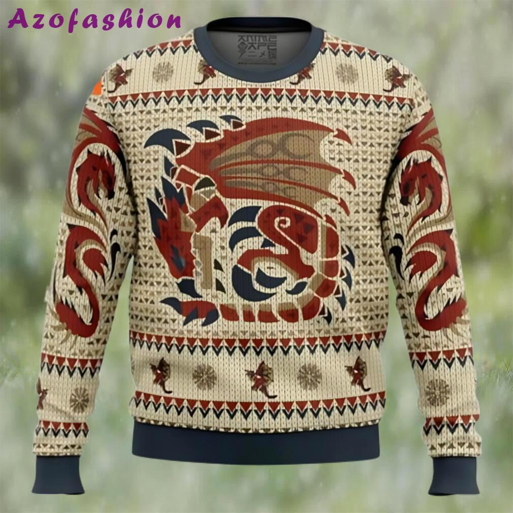 Rathalos monster hunter ugly christmas sweater Christmas Ugly Sweater