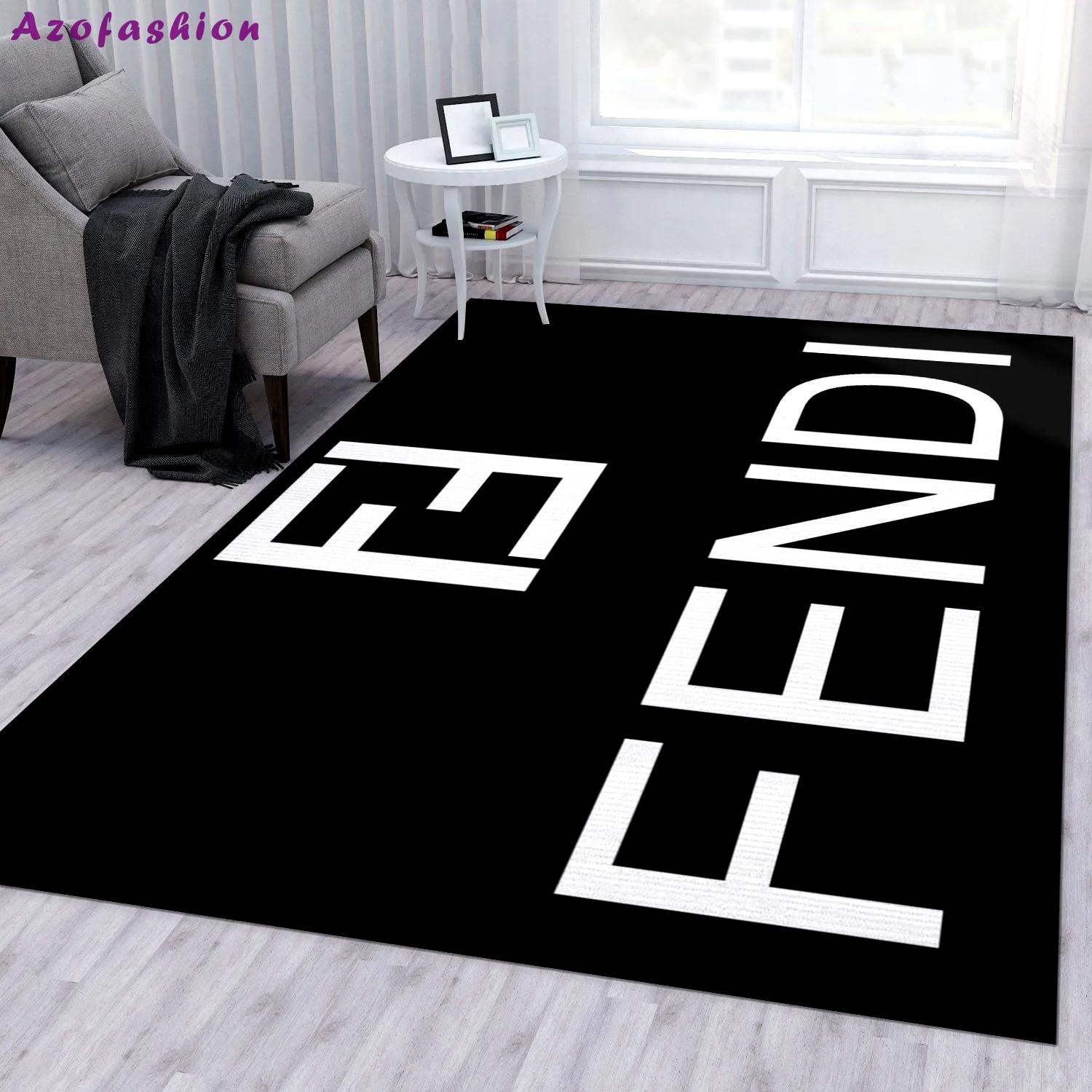 Rugs in living room and bedroom - Fendi area rug for christmas living room rug us gift decor Rectangle Rug