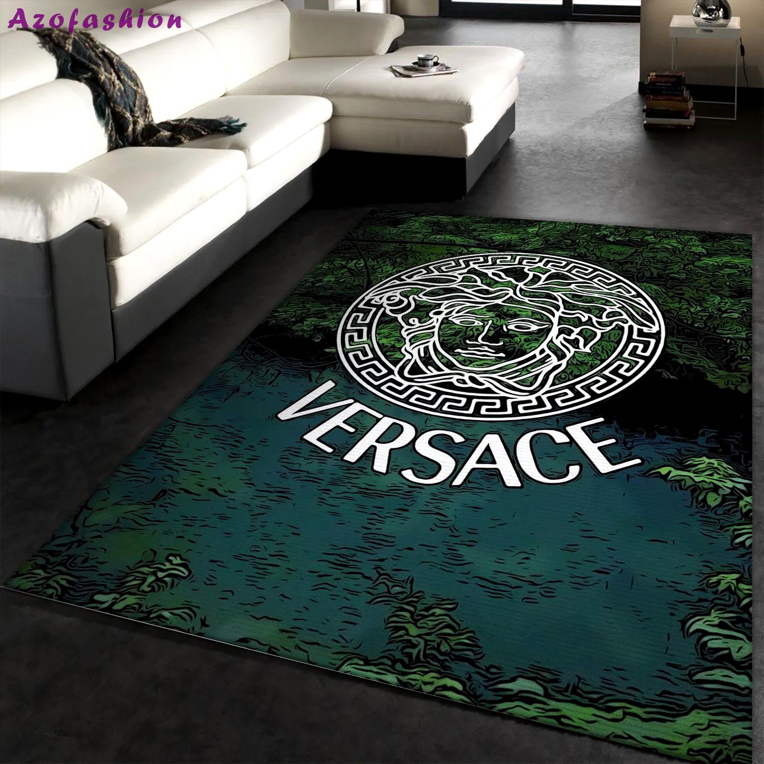 Rugs in living room and bedroom - Versace area rug living room rug christmas gift us decor Rectangle Rug