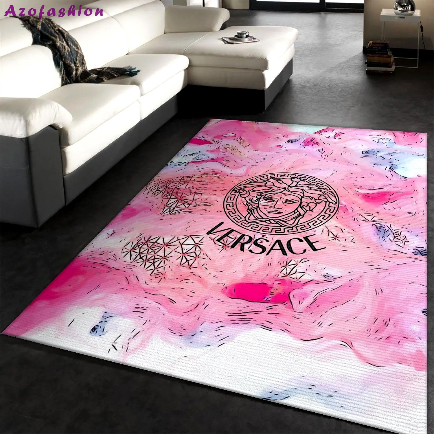 Rugs in living room and bedroom - Versace area rugs living room rug christmas gift floor mats keep warm in winter Rectangle Rug