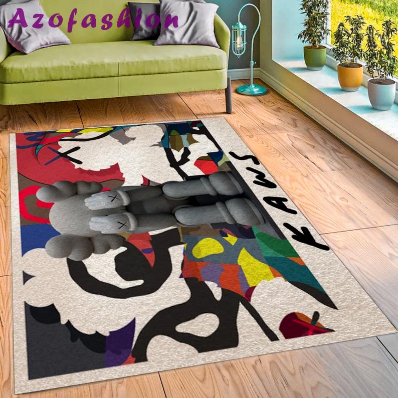 Rugs in living room and bedroom hypebeast rug- fashion hypebeast rug- hypebeast rug home decor- hypebeast rug- rug for living room- shoes rug- living room decor Rectangle Rug