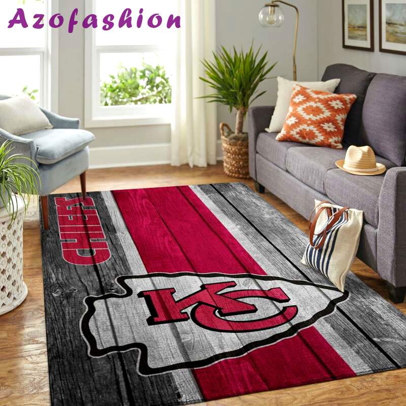 Rugs in living room and bedroom kansas city chiefs Rectangle Rug