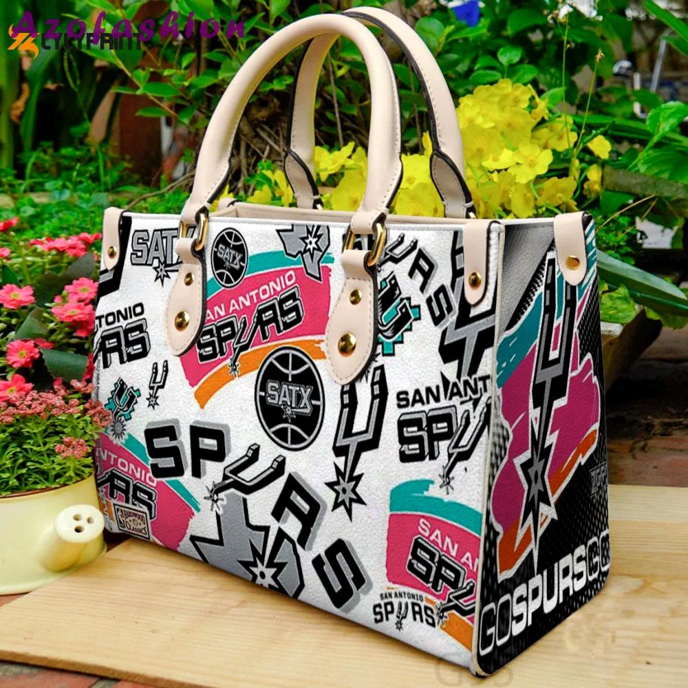 San antonio spurs a1 leather bag g95 1619 Women Leather Hand Bag