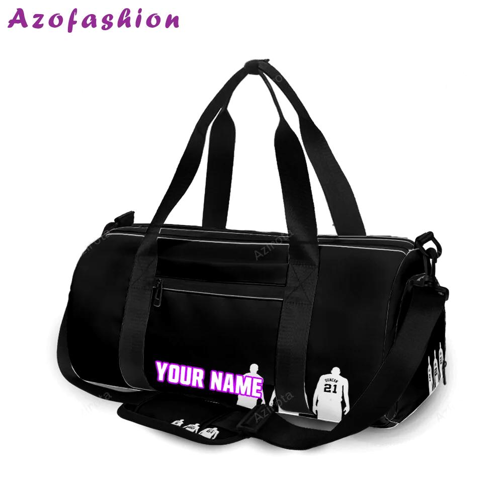 San antonio spurs all players10 personalized name travel bag gym bag 2319 Travel Bag