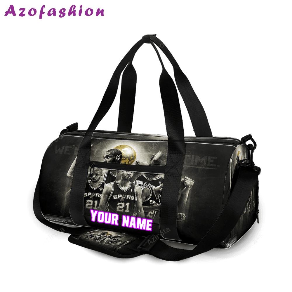 San antonio spurs all players11 personalized name travel bag gym bag 2325 Travel Bag