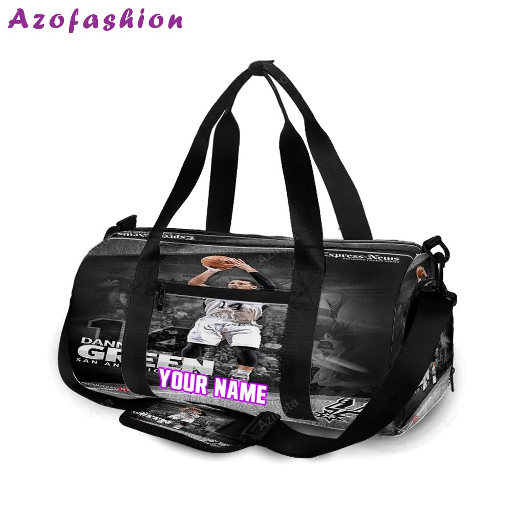 San antonio spurs danny green1 personalized name travel bag gym bag 2334 Travel Bag