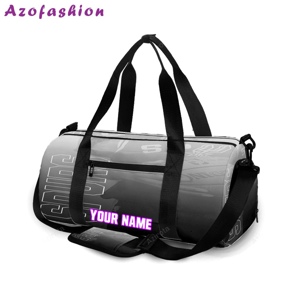 San antonio spurs player1 personalized name travel bag gym bag 2377 Travel Bag