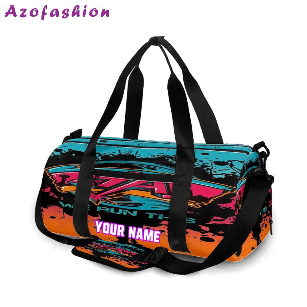 San antonio spurs we run it personalized name travel bag gym bag 2510 Travel Bag