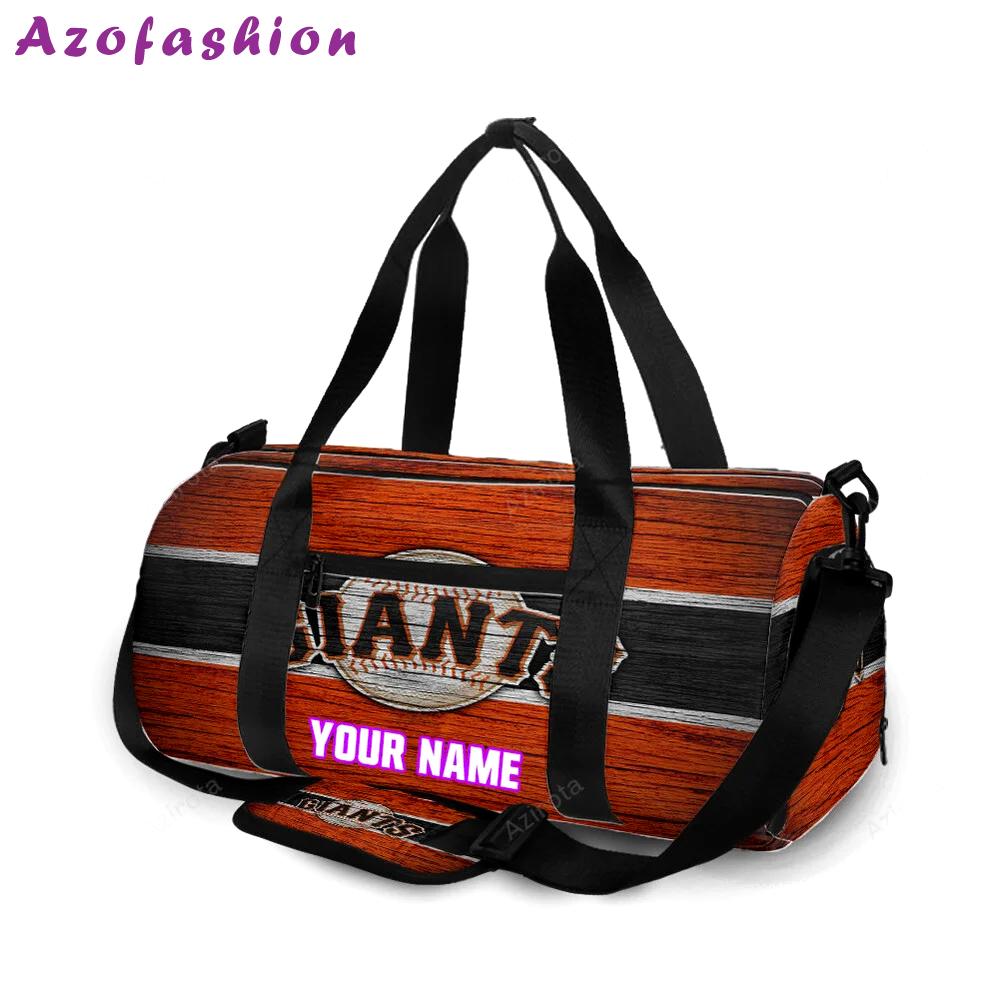San francisco giants art 24 personalized name travel bag gym bag 2452 Travel Bag