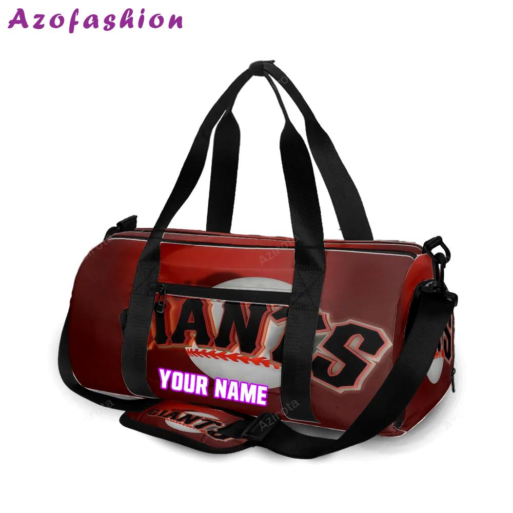 San francisco giants art 9 personalized name travel bag gym bag 2516 Travel Bag