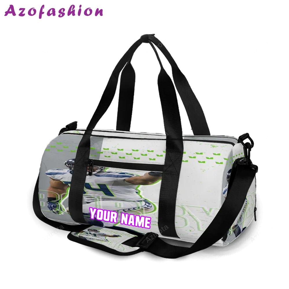 Seattle seahawks bobby wagner1 personalized name travel bag gym bag 2143 Travel Bag