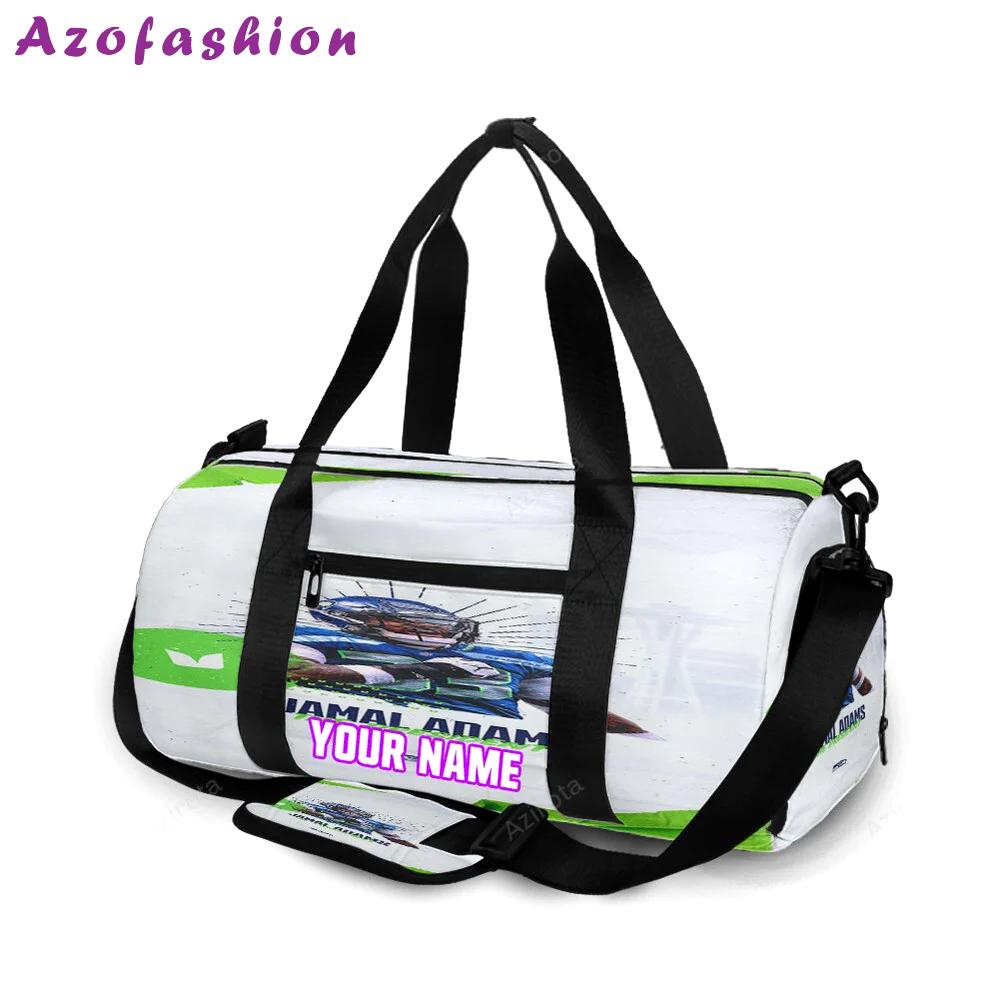 Seattle seahawks jamal adams1 personalized name travel bag gym bag 1679 Travel Bag