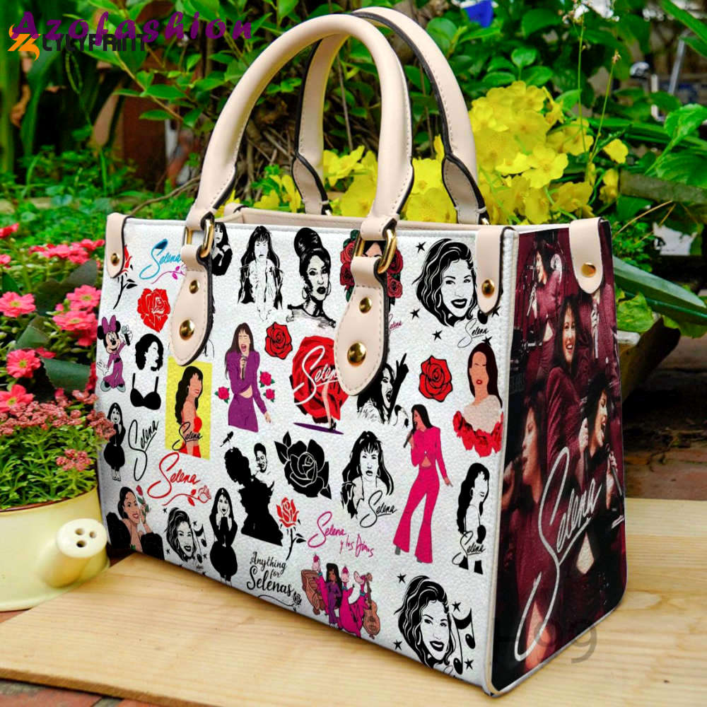 Selena quintanilla leather handbag gift for women 470 Women Leather Hand Bag