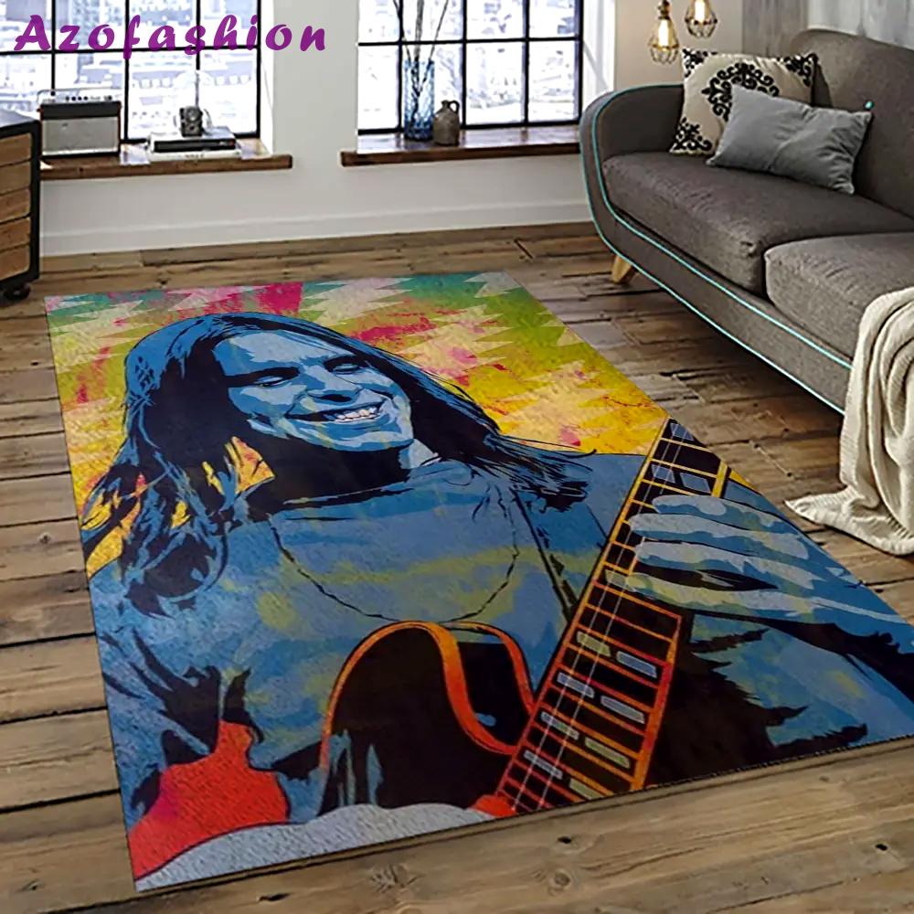 Singer bob weir music carpet rectangle area rug for living room bedroom decor bw20 Rectangle Rug
