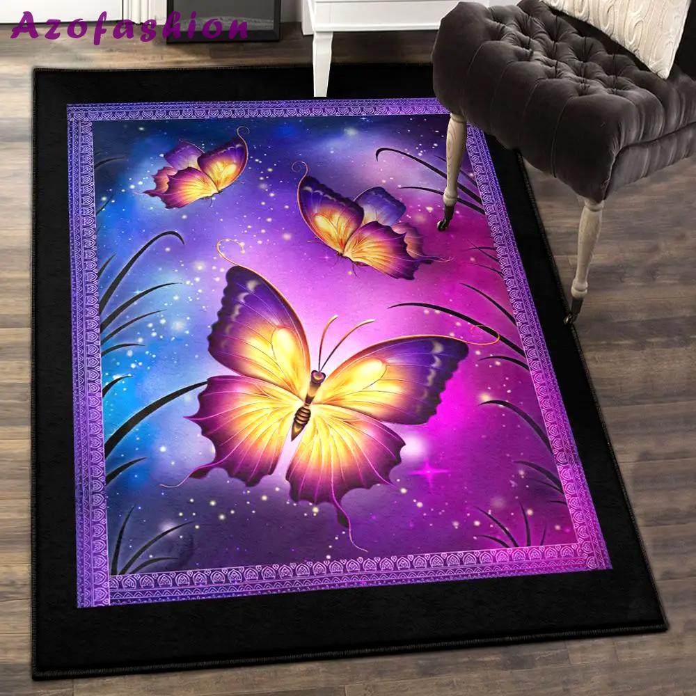 Sky non shedding area rug, butterfly sky gs cl rug Rectangle Rug